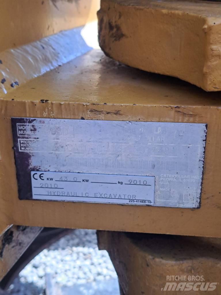 CAT 308 D حفارات وسط 7 طن - 12 طن