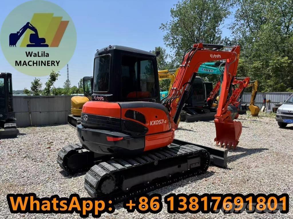 Kubota KX 057-4 حفارات صغيرة أقل من 7 طن (حفارات صغيرة)