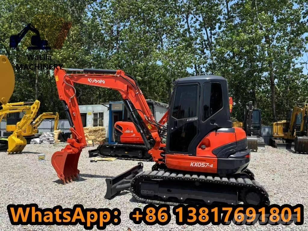 Kubota KX 057-4 حفارات صغيرة أقل من 7 طن (حفارات صغيرة)