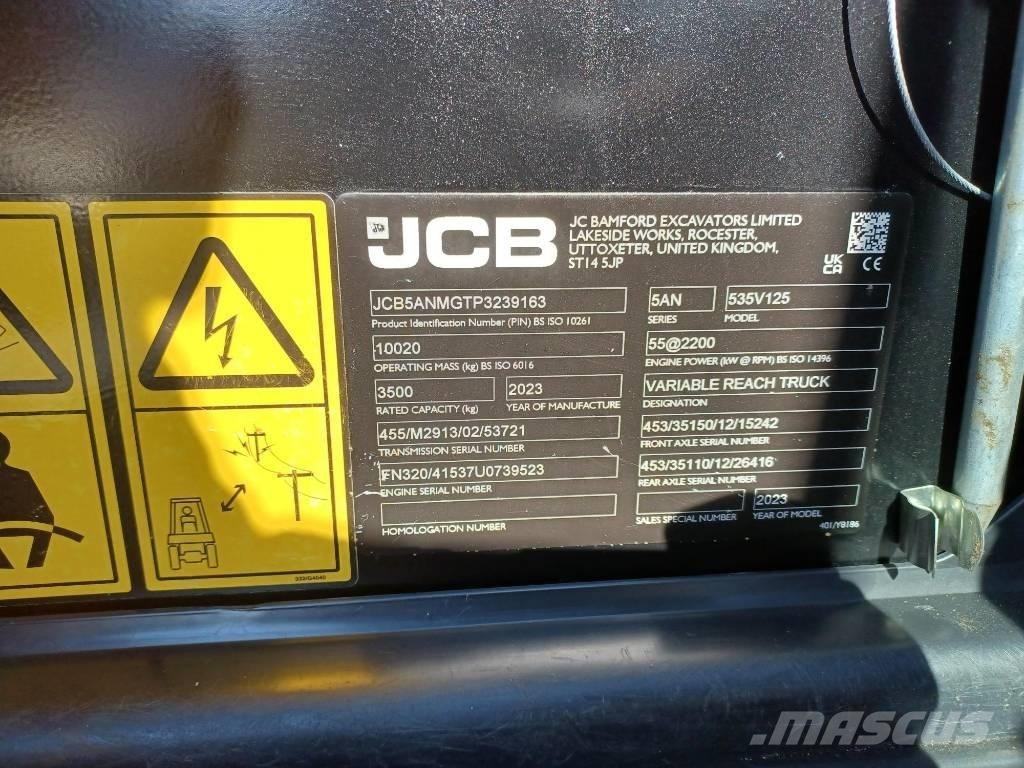 JCB 535-125 مناولات متداخلة