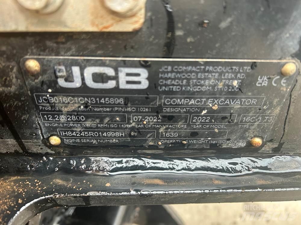 JCB 16C-1 حفارات صغيرة أقل من 7 طن (حفارات صغيرة)