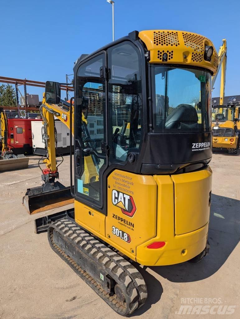 CAT Minibagger 301.8 حفارات صغيرة أقل من 7 طن (حفارات صغيرة)