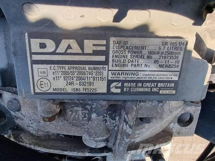 Engines GR 165 U1 مكونات أخرى