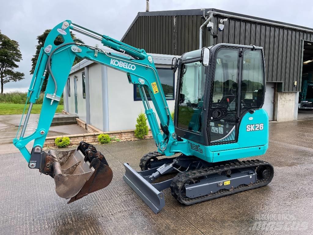 Kobelco SK26-1E حفارات صغيرة أقل من 7 طن (حفارات صغيرة)