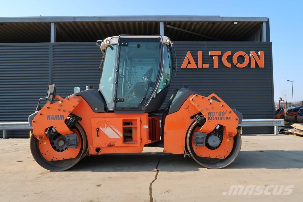 Hamm HD+ 80I VO-S مداحل ثنائية الاسطوانة