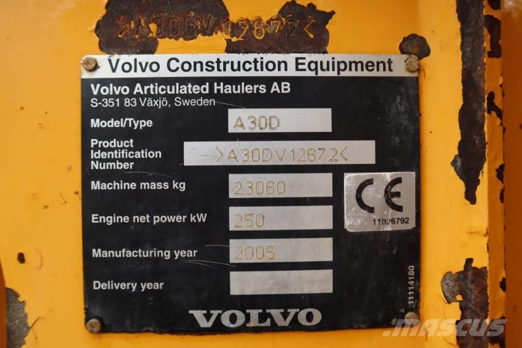 Volvo A 30 D ساحبات مفصلية
