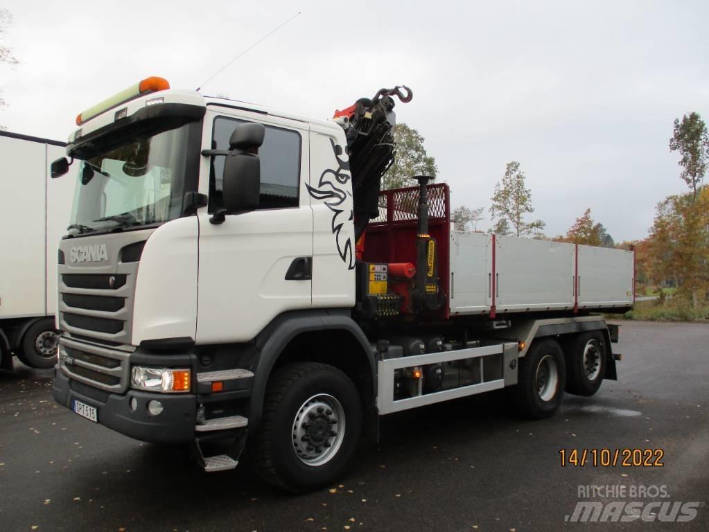 Scania G490cb6x4*4 شاحنات الرافعات