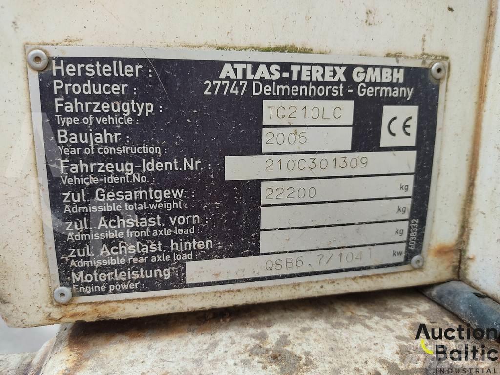 Terex TC210LC حفارات زحافة
