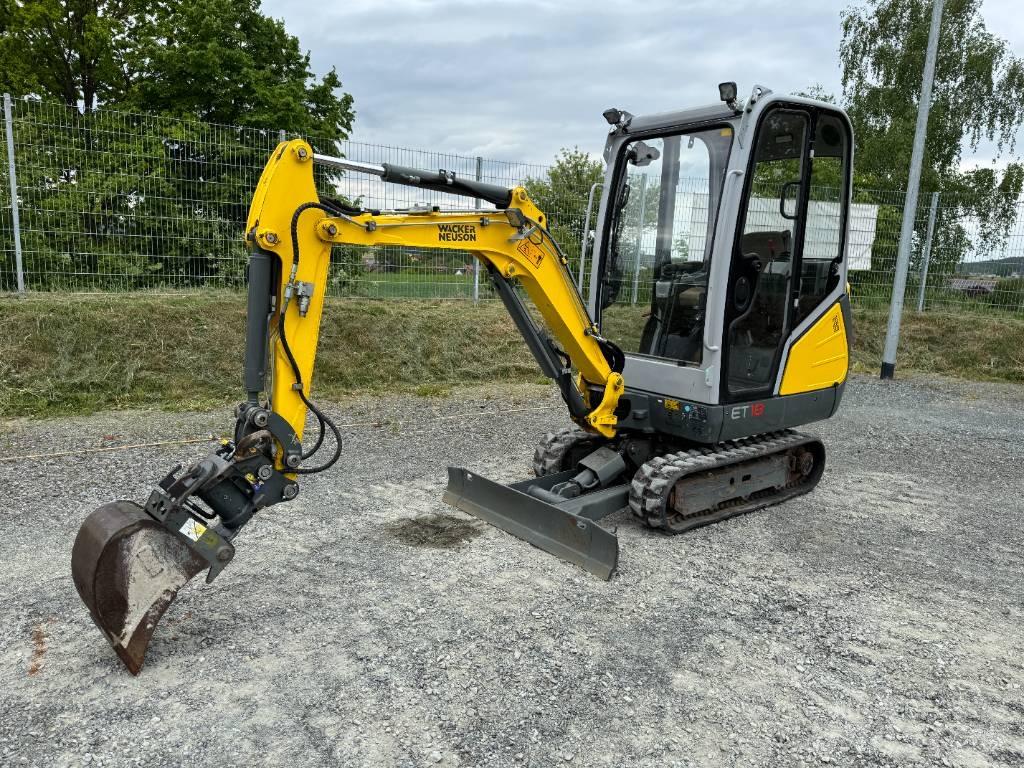 Wacker Neuson ET18 حفارات زحافة