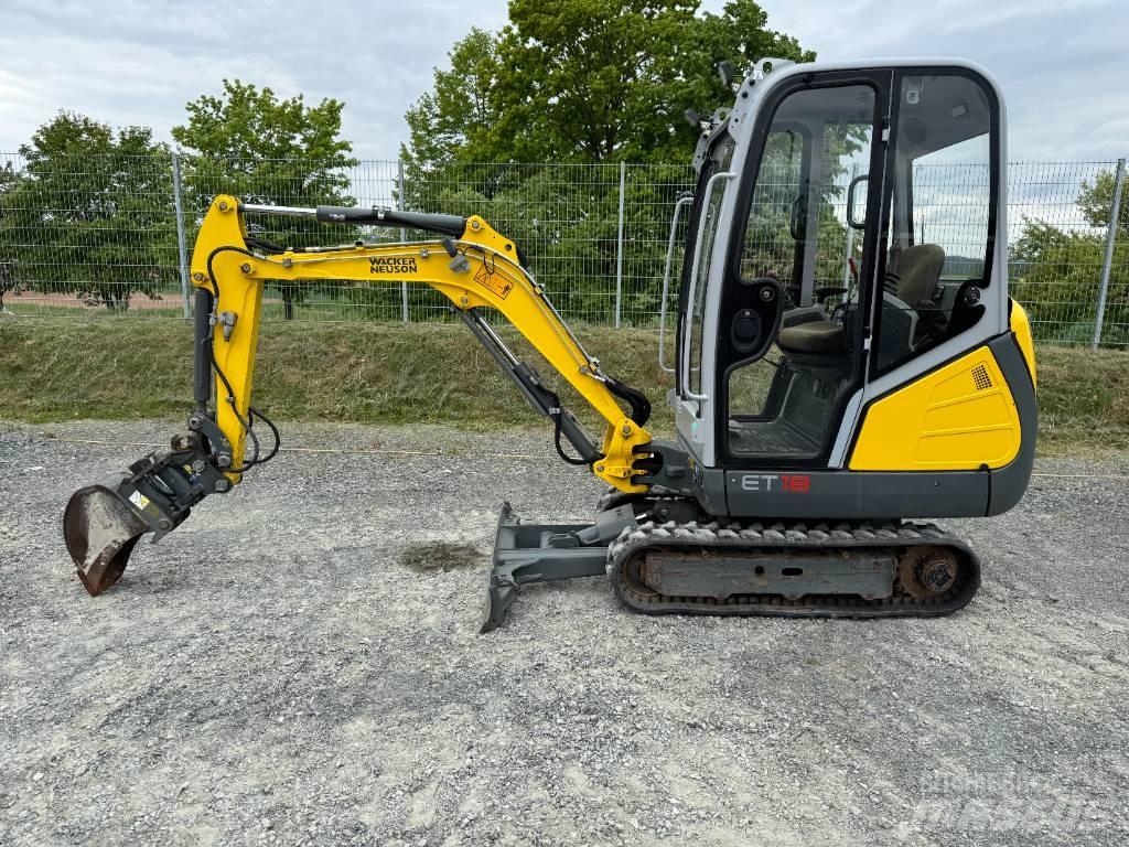 Wacker Neuson ET18 حفارات زحافة