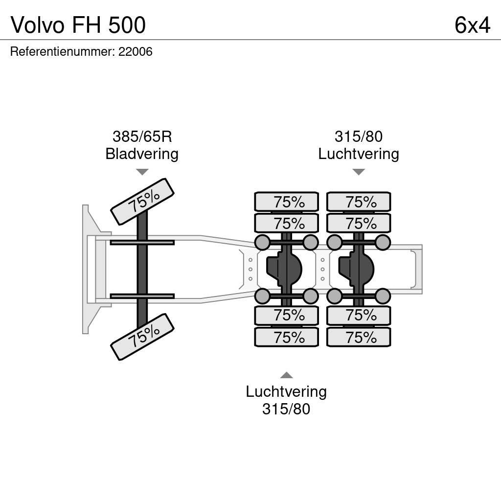 Volvo FH 500 وحدات الجر