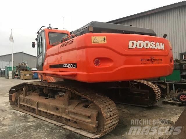 Doosan DX480LC حفارات زحافة