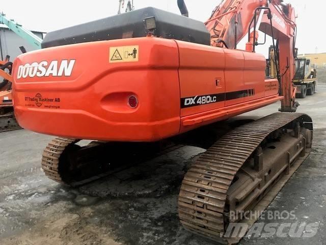 Doosan DX480LC حفارات زحافة