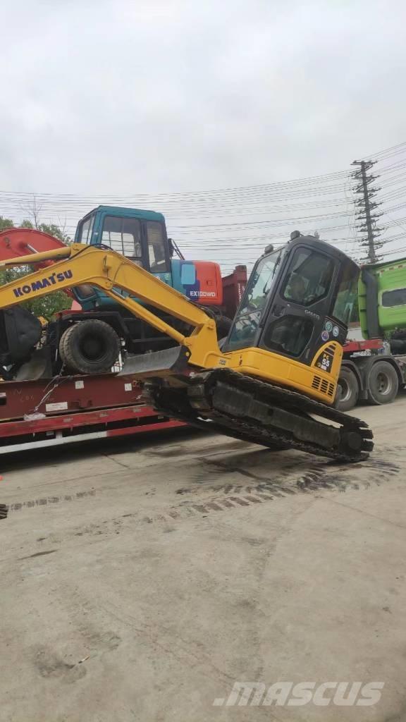 Komatsu PC 55 MR حفارات صغيرة أقل من 7 طن (حفارات صغيرة)