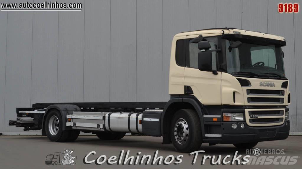 Scania P 280 شاحنات بمقصورة وهيكل