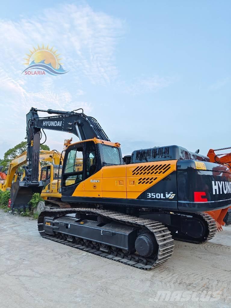 Hyundai R 350LVS حفارات زحافة