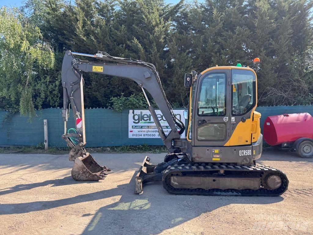 Volvo ECR 58 D حفارات صغيرة أقل من 7 طن (حفارات صغيرة)