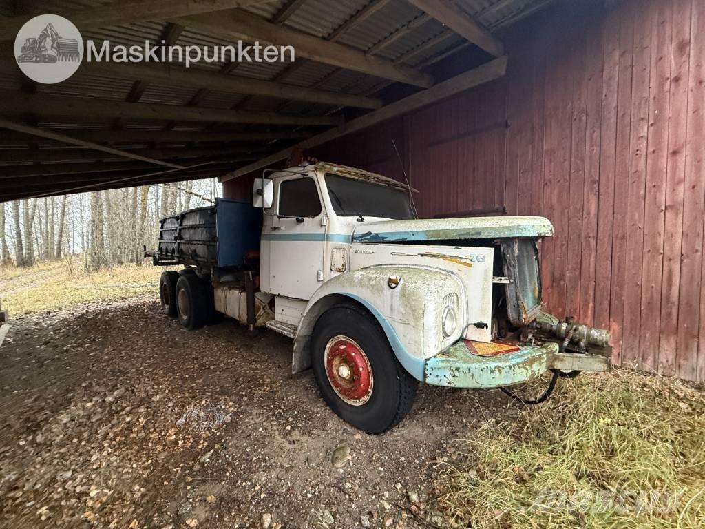 Scania LS 76 kranbil شاحنات الرافعات