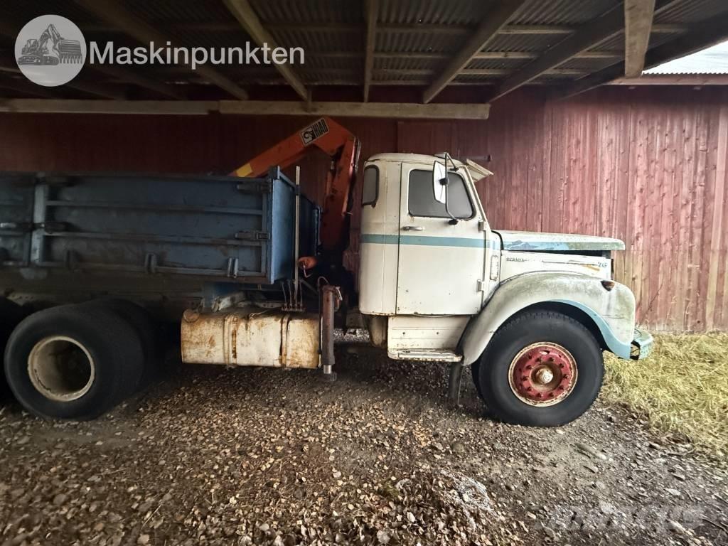 Scania LS 76 kranbil شاحنات الرافعات