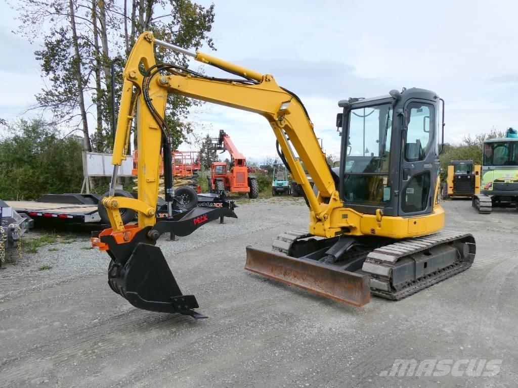 Komatsu PC 40 MR-3 حفارات صغيرة أقل من 7 طن (حفارات صغيرة)