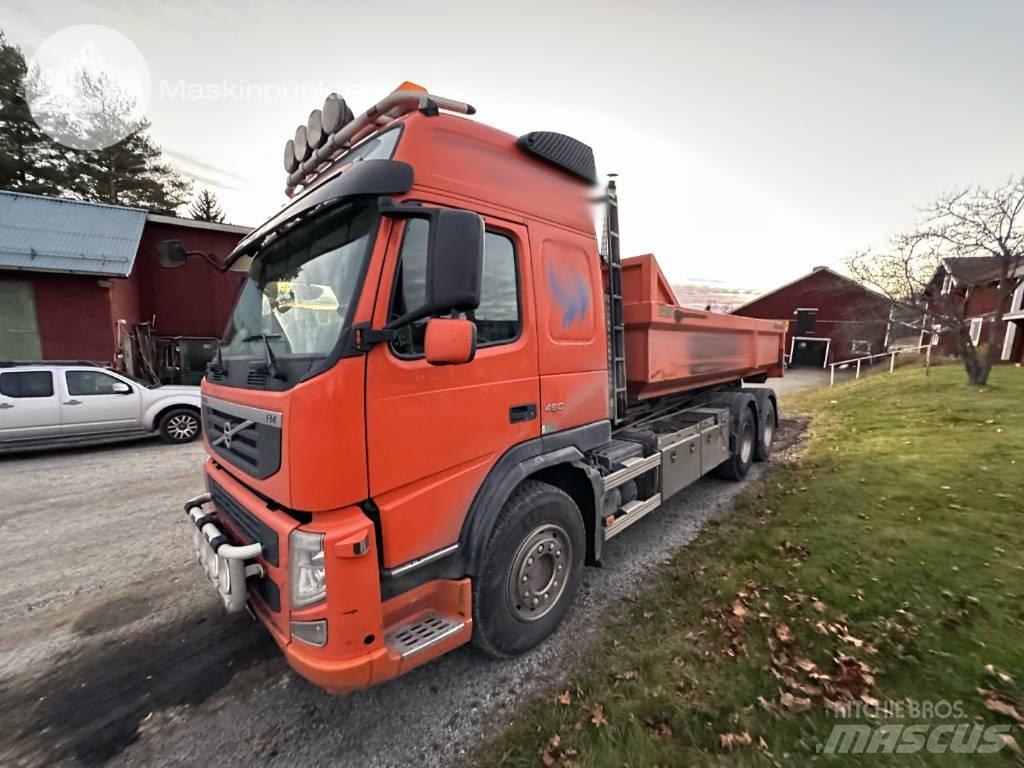 Volvo FM 460 شاحنات الرافعات الخطافية