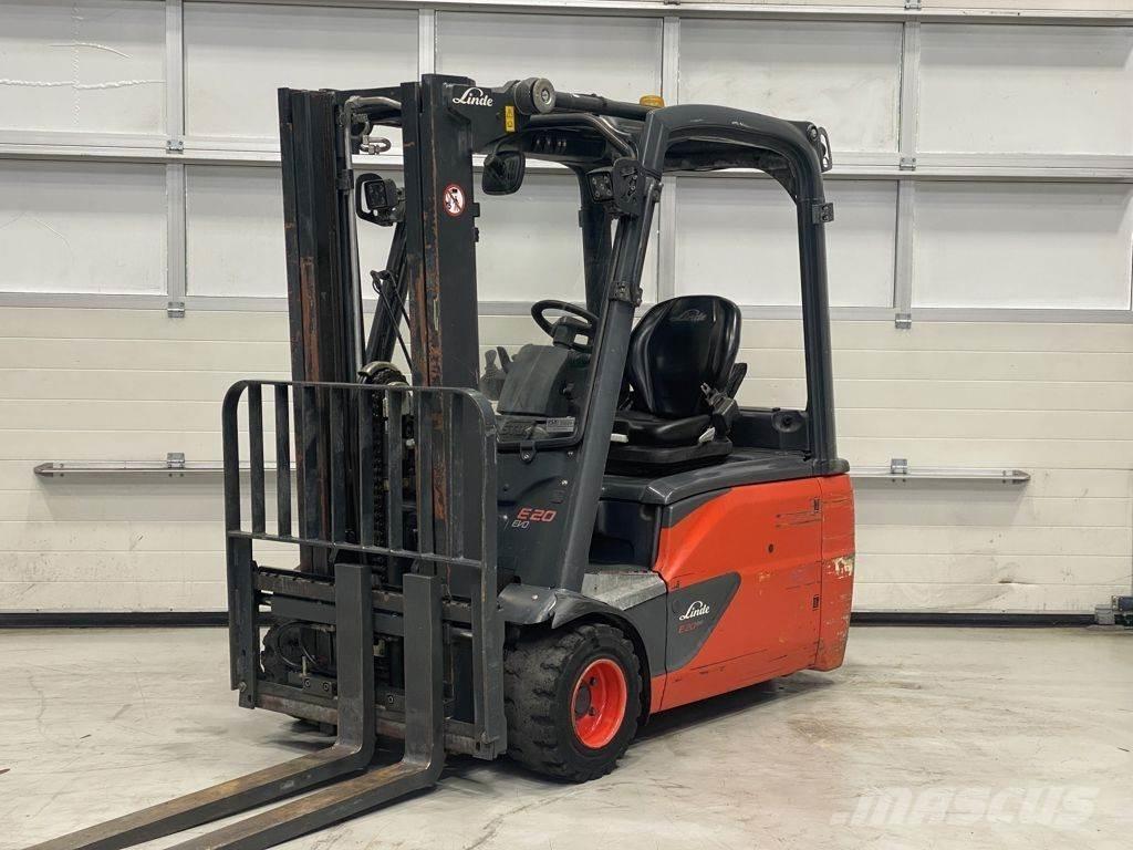 Linde E20L-02 شاحنات ذات رافعات شوكية تعمل بالكهرباء