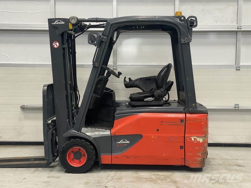 Linde E20L-02 شاحنات ذات رافعات شوكية تعمل بالكهرباء