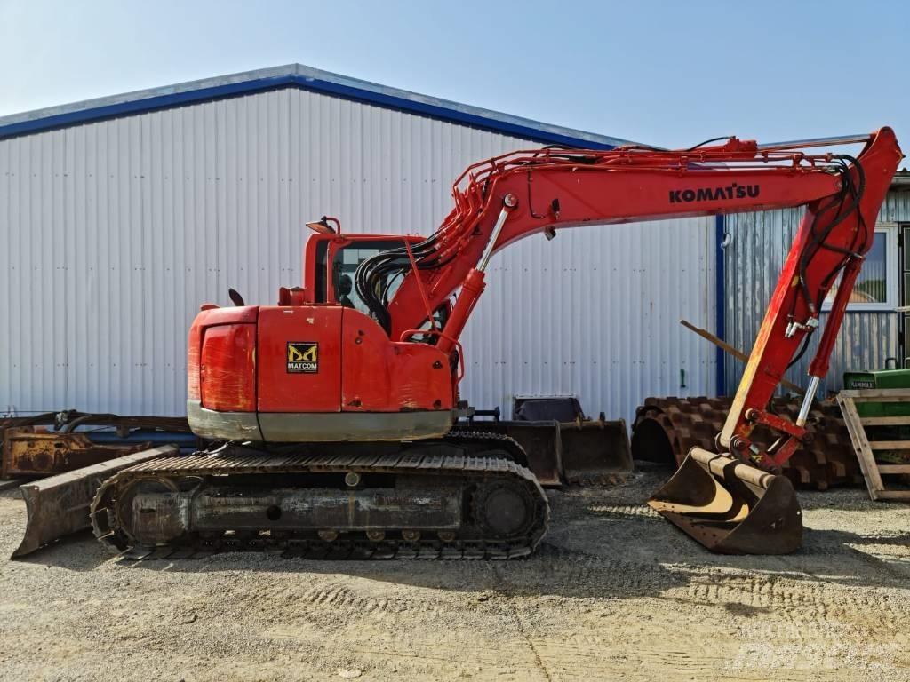 Komatsu PC 138-8 حفارات زحافة