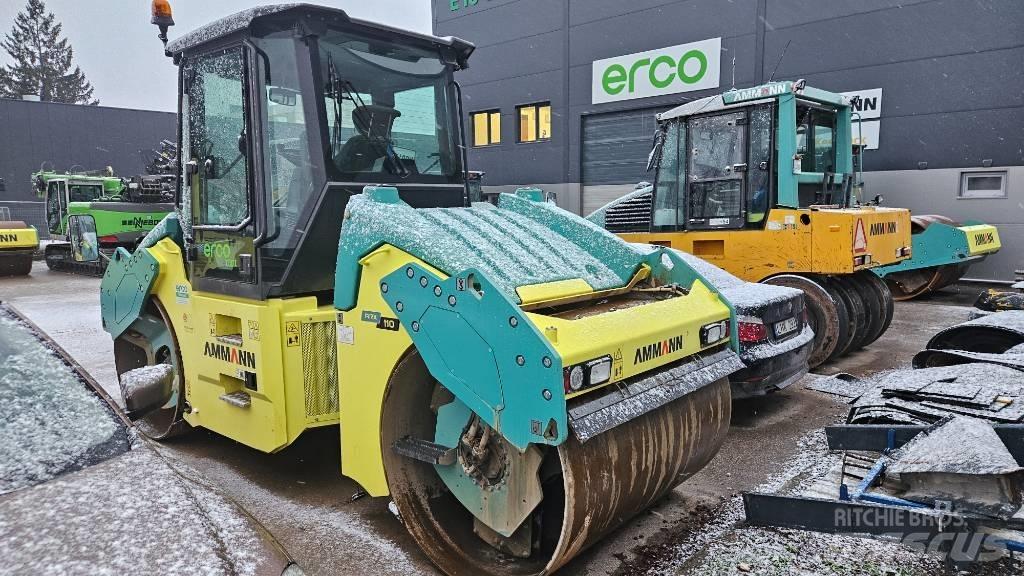 Ammann ARX 110 مداحل ثنائية الاسطوانة