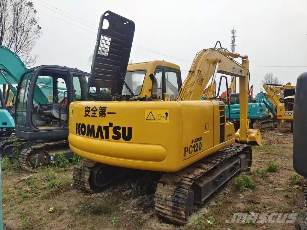 Komatsu PC 120 حفارات زحافة