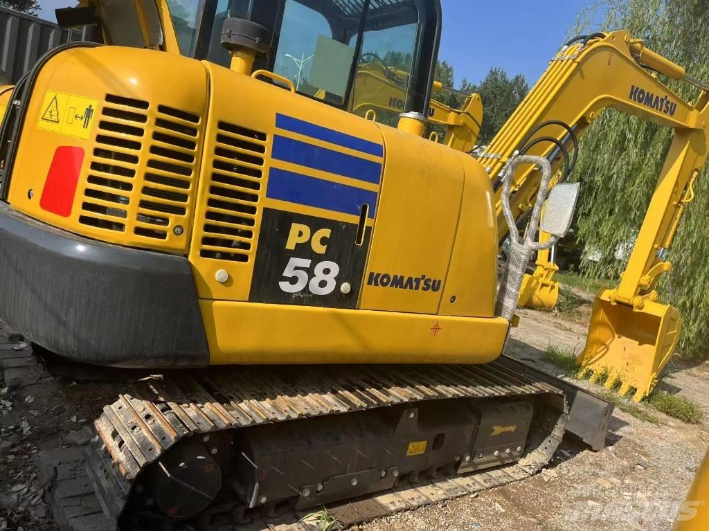 Komatsu PC 58 حفارات صغيرة أقل من 7 طن (حفارات صغيرة)