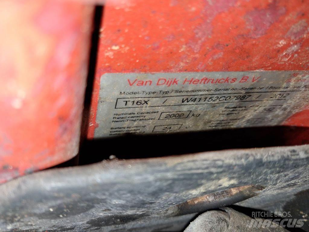 Linde T16X معدات الرفع منخفض المستوى