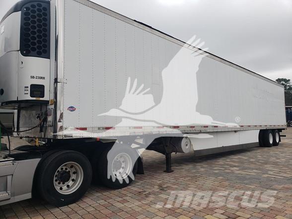 Utility 53 FT نصف مقطورات بدرجة حرارة قابلة للضبط