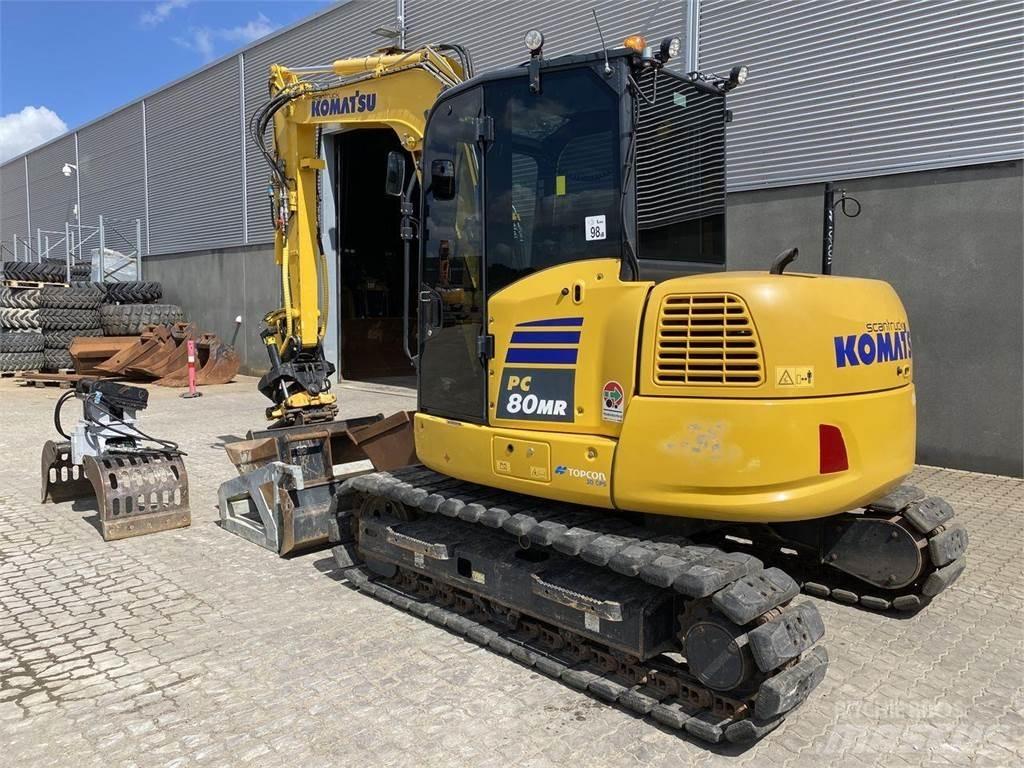 Komatsu PC80MR-5EO حفارات بعجل