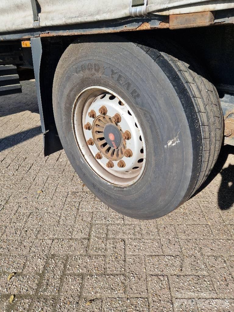 Krone sd نصف مقطورات بباب جانبي
