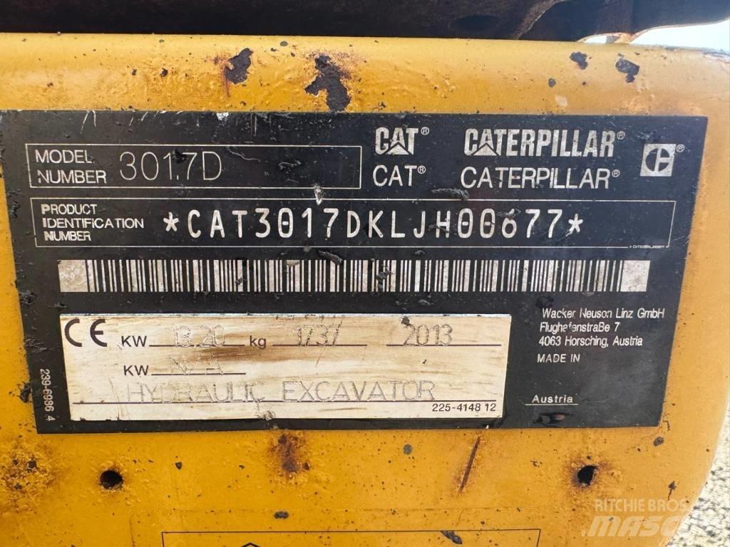 CAT 301.7 D حفارات صغيرة أقل من 7 طن (حفارات صغيرة)