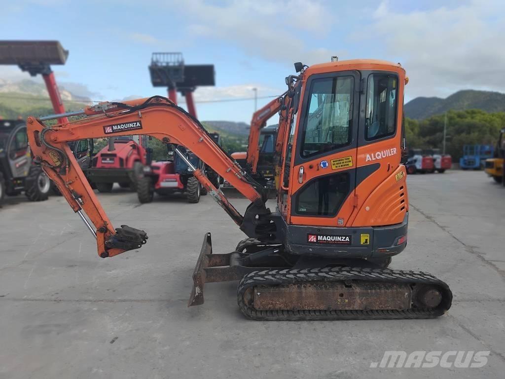 Doosan DX 35 Z حفارات صغيرة أقل من 7 طن (حفارات صغيرة)