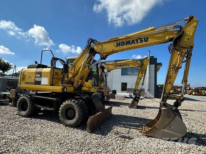 Komatsu PW 160-7E0 حفارات بعجل