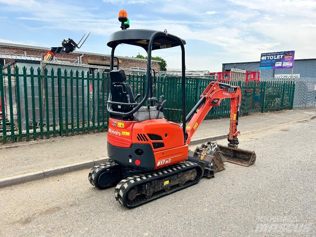 Kubota U 17-3 حفارات صغيرة أقل من 7 طن (حفارات صغيرة)