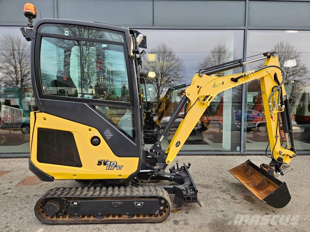 Yanmar SV 19 VT حفارات صغيرة أقل من 7 طن (حفارات صغيرة)