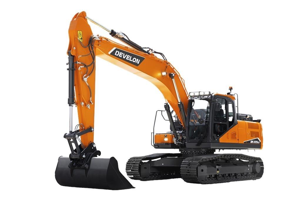 Develon DX225LC-7 حفارات زحافة