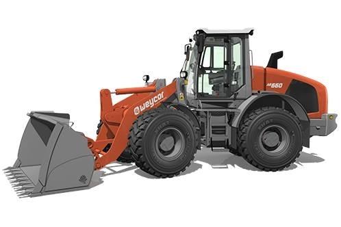Weycor AR580 لوادر بعجل