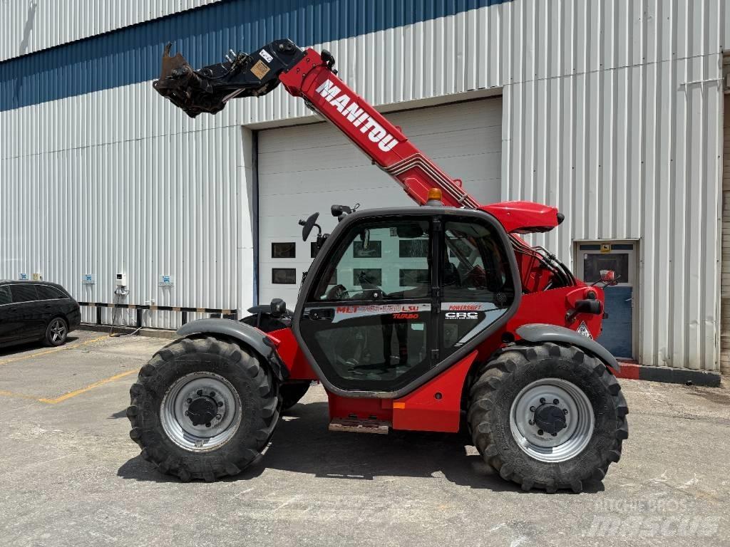 Manitou MLT 741-120 مناولات متداخلة