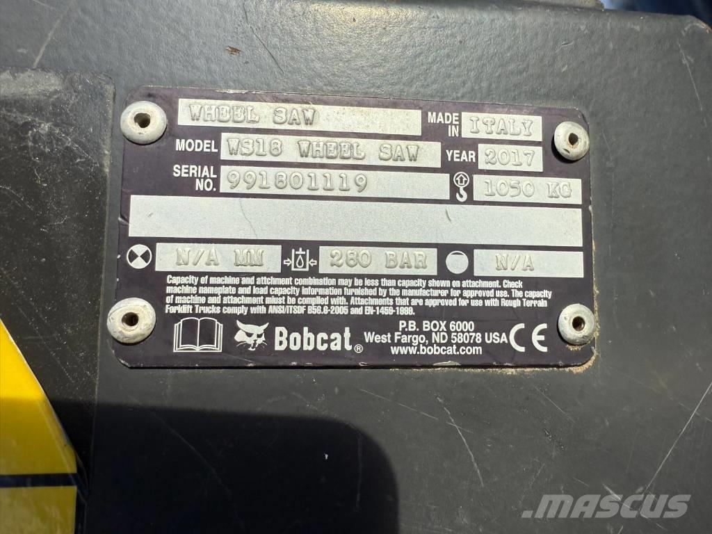 Bobcat WS 18 ماكينات حفر خنادق