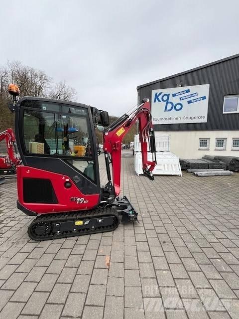 Yanmar SV 19 VT حفارات صغيرة أقل من 7 طن (حفارات صغيرة)