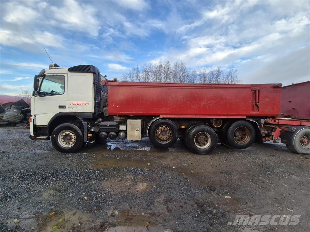 Volvo FM12 8x2 شاحنات قلابة