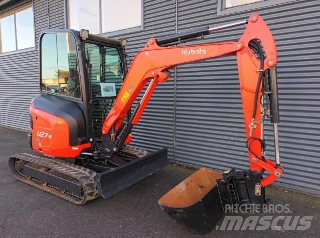 Kubota u27-4 حفارات صغيرة أقل من 7 طن (حفارات صغيرة)