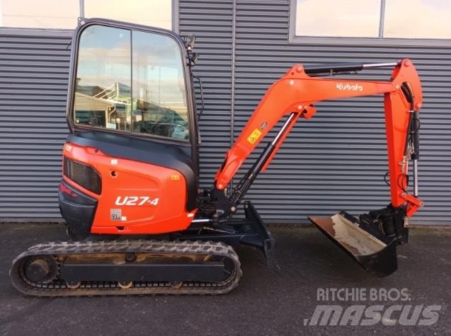 Kubota u27-4 حفارات صغيرة أقل من 7 طن (حفارات صغيرة)