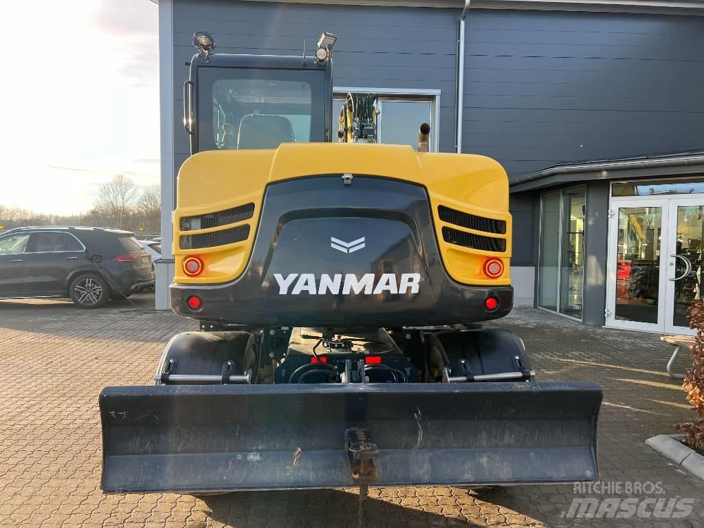 Yanmar B 75 W حفارات بعجل