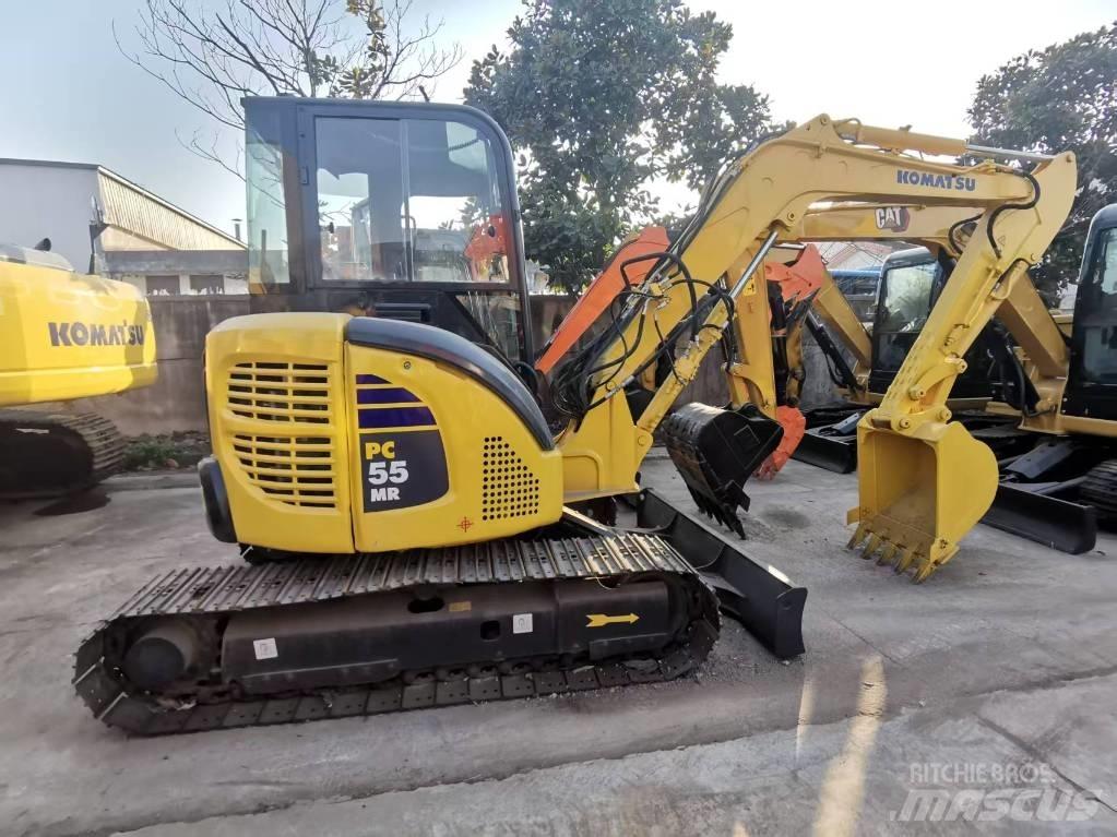 Komatsu PC 55 MR حفارات صغيرة أقل من 7 طن (حفارات صغيرة)
